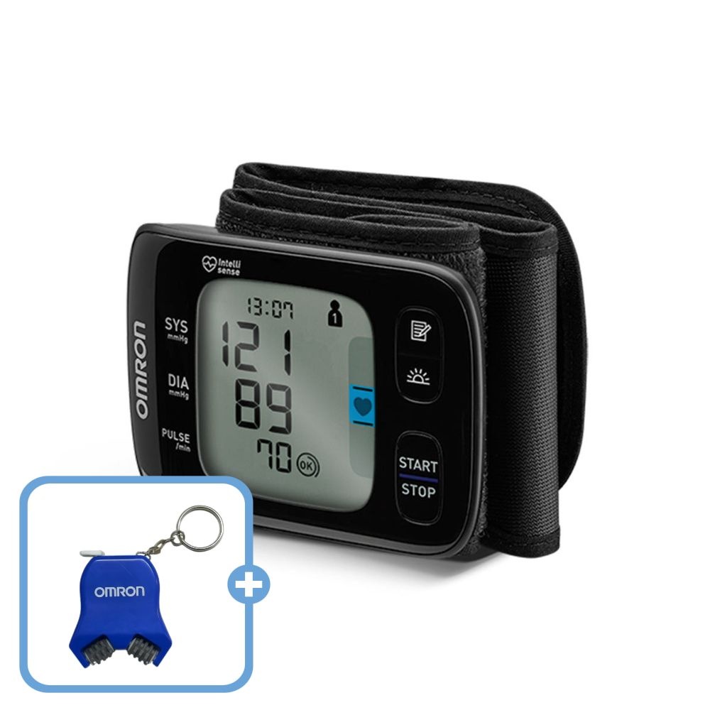 [줄자구성] 오므론 손목형 블루투스 자동전자 혈압계 HEM-6232T