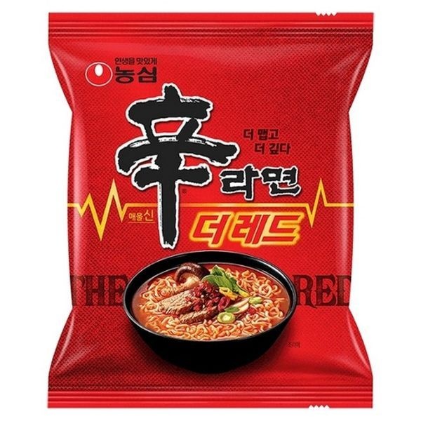 헬로쇼핑 농심 신라면 더 레드 4봉/라면 신라면 사무실간식