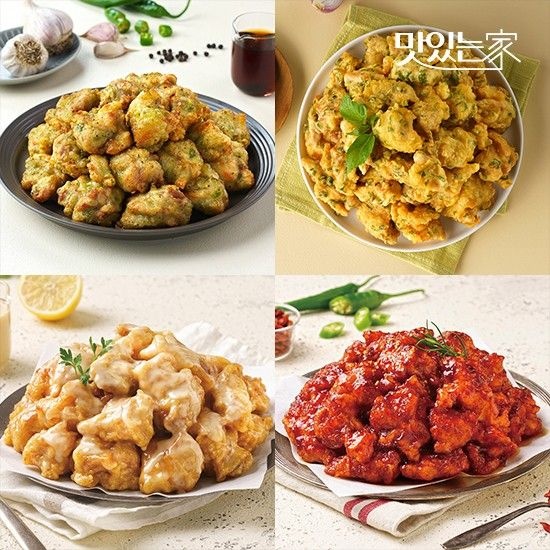 멕시카나 깻잎 마요 땡초 통살치킨 청양가라아게 350g 480g  수량별