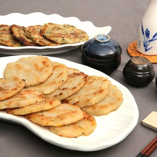 광동감자식품 100% 국내산 감자를 사용한 감자전 400g(80g x 5개) 부침개 전통 호박전 즉석전 냉동 전