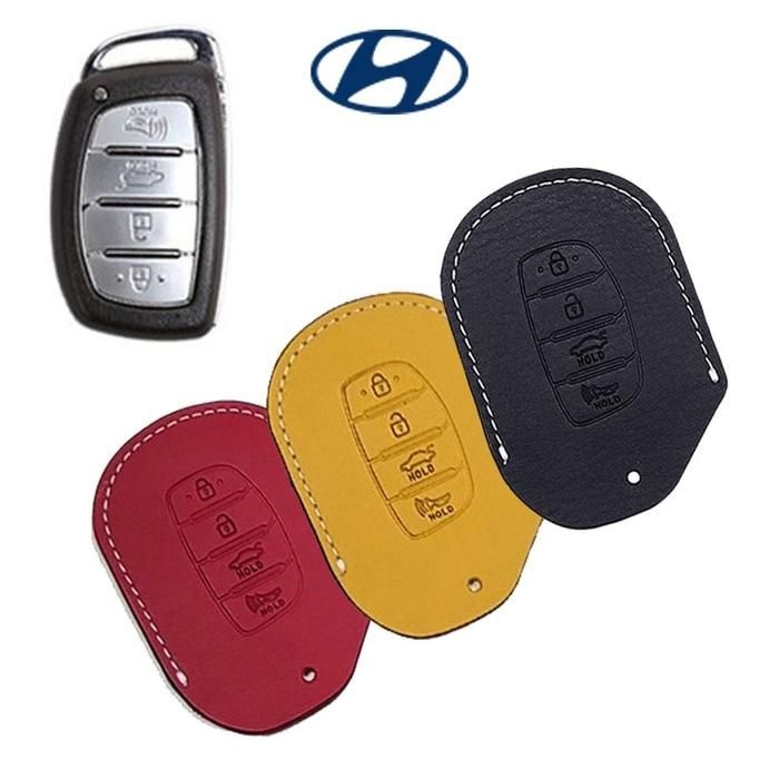 [LFL40548_57]가죽키홀더 키케이스 더뉴아반떼MD/4버튼