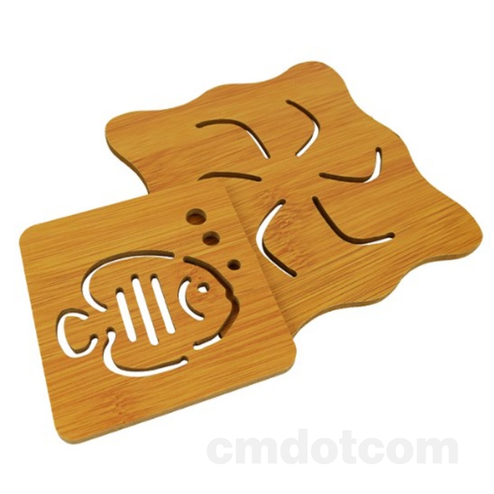 [CM협력사]씨엠닷컴 원목냄비받침 주방받침대 머그컵받침 우드받침대