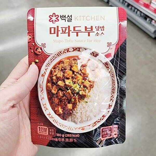 [셀러허브 식품]백설 마파두부 덮밥 소스 180g 800584