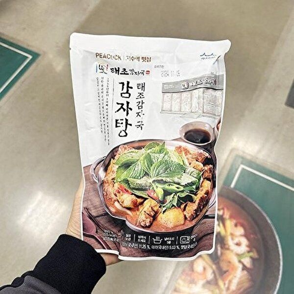 [셀러허브 식품]피코크 고수의맛집 태조 감자국 감자탕 800g 401400