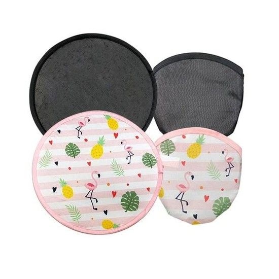 [S1BX951]암막 암막부채 부채 2EA_(플라밍고/블랙)