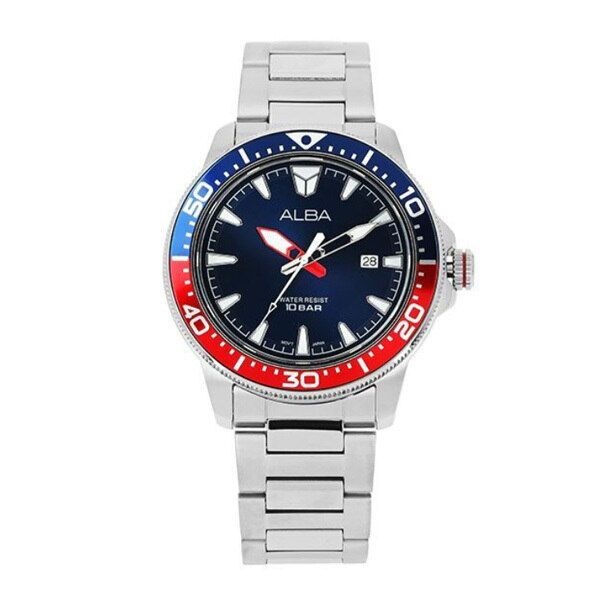 블레스 [기타 (패플)] [편집샵 블레스]세이코 알바 남성 메탈 손목 시계 액티브 AS9T97X1