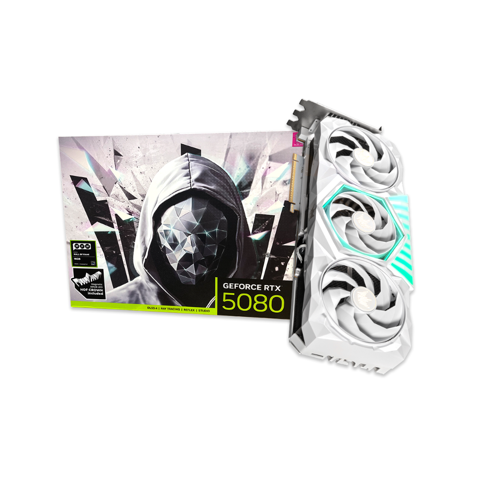 갤럭시 GALAX 지포스 RTX5080 HOF GAMING D7 16GB