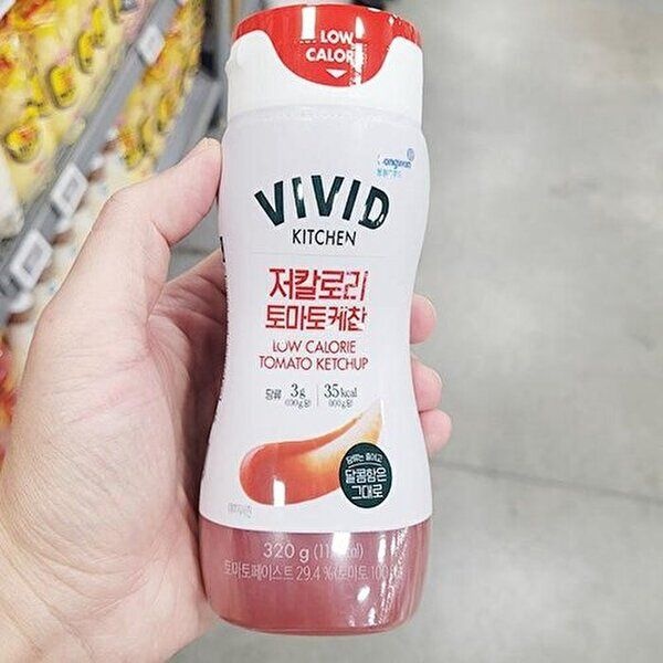 [셀러허브 식품]비비드키친 저칼로리 토카토 케찹 320g a402227