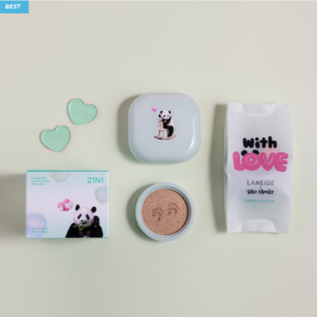 라네즈 바오패밀리 쿠션 매트 본품 15g + 리필 23N1