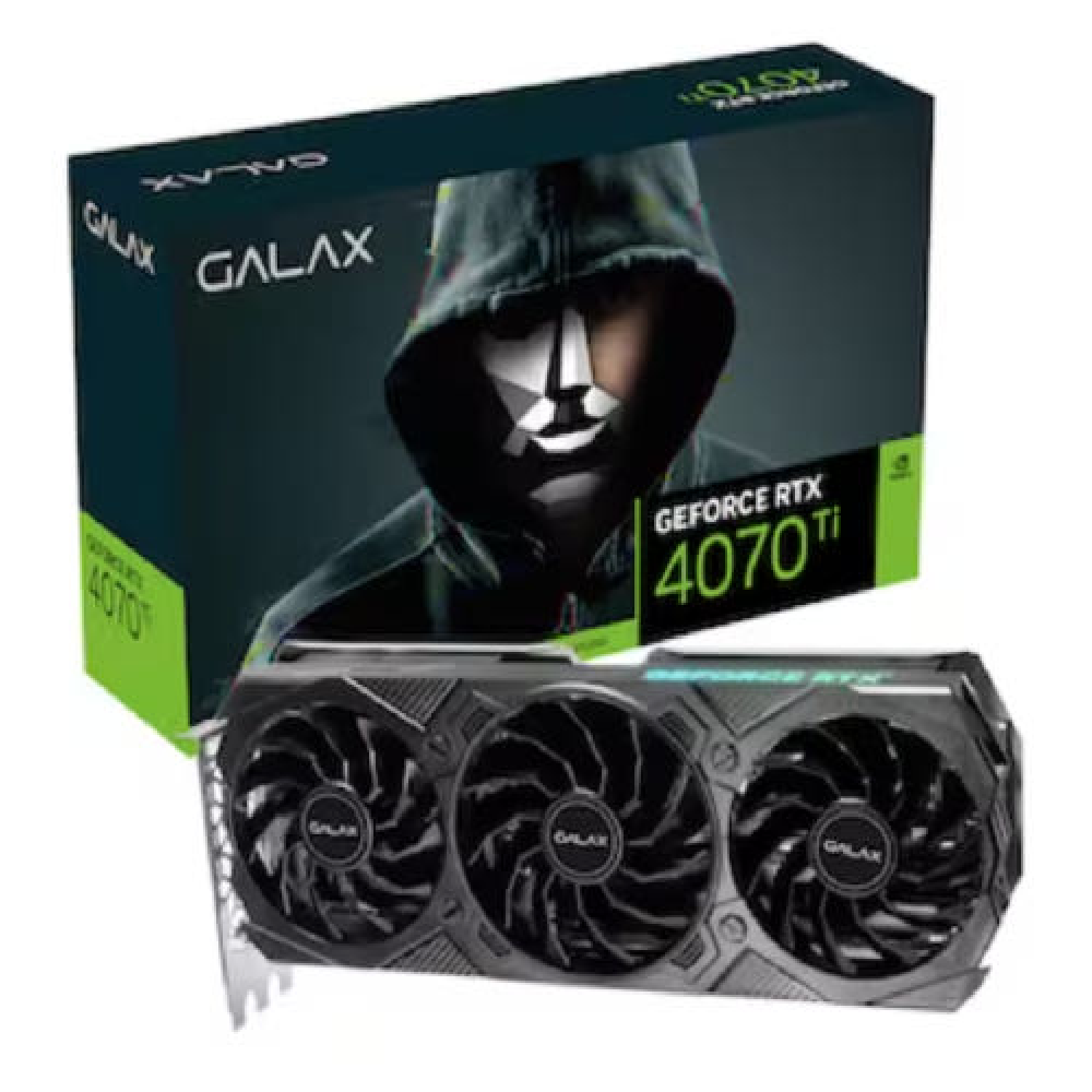 갤럭시 GALAX 지포스 RTX 4070 Ti EX GAMER BLACK OC V2 D6X 12GB