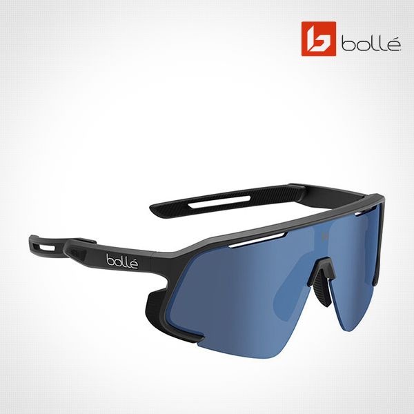 볼레 선글라스 윈드체이서 블랙 매트 / 볼트+ 오프쇼어 (BS050001) 미러+편광 스포츠 고글