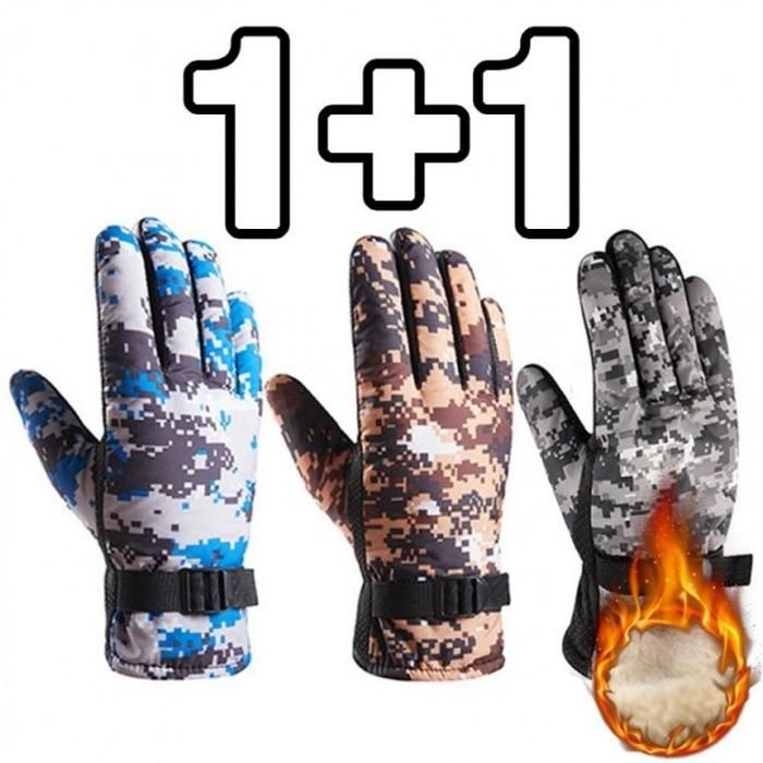 기모 장갑 방품 겨울 양털 야외 손가락장갑 남자 (3jUal)