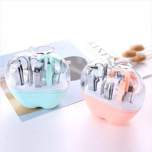 [패션플러스][와인앤쿡]애플 네일 케어SET 1EA(색상랜덤)