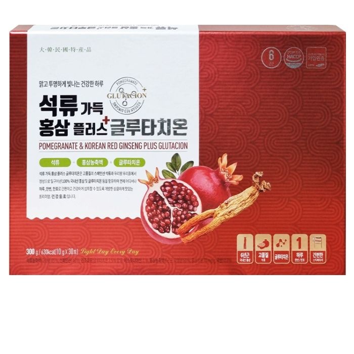 대동고려삼 [대동고려삼] 석류 가득 홍삼 플러스 글루타치온 10g x 30포