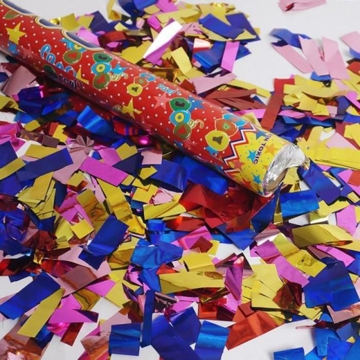 꽃가루 은박 추카추카 공기압폭죽 이벤트 80cm (3sobT)