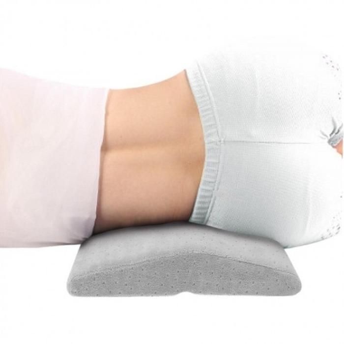 메모리폼베개 삼각 허리베개 (그레이) DK27 (3w0Tm)