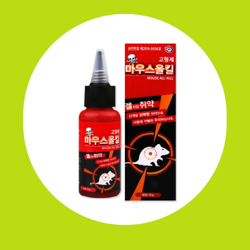 마우스올킬 겔쥐약(60g) 물쥐약 쥐퇴치약 살서제