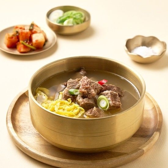 (주)제이엘푸드 굿스푼 수비드 뼈없는 순살 갈비탕 500g 3팩 부드러운 살코기 속풀이 해장용 즉석국 레토르트