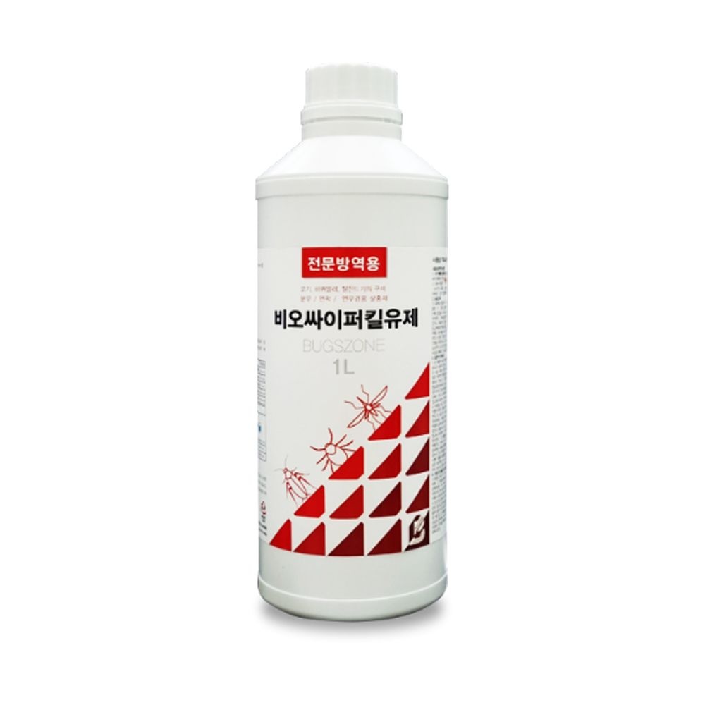벅스존 비오싸이퍼킬유제 바퀴벌레 살충제 1L 6개