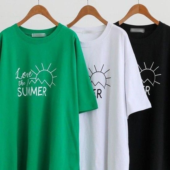 상세페이지 참조 [HYIJOUEU_4B]Leim 여성 빅사이즈미시옷 반팔티