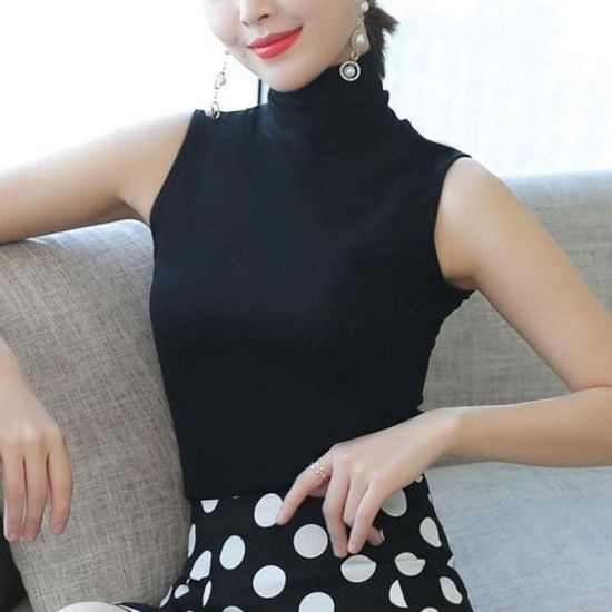 [HYD71709_55]원단 목폴라 후드티 민소매 티셔츠