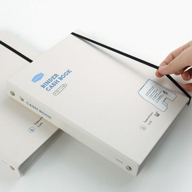 잇템즈 금전출납부 가계부 지출 크풋 수기 바인더 장부