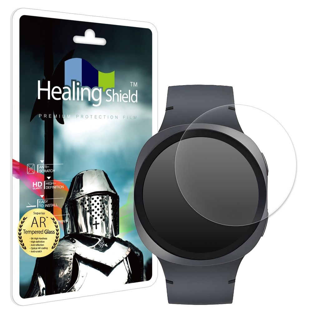 힐링쉴드 갤럭시워치8/7/6/5/4 40mm AR 고화질 강화유리필름 1매