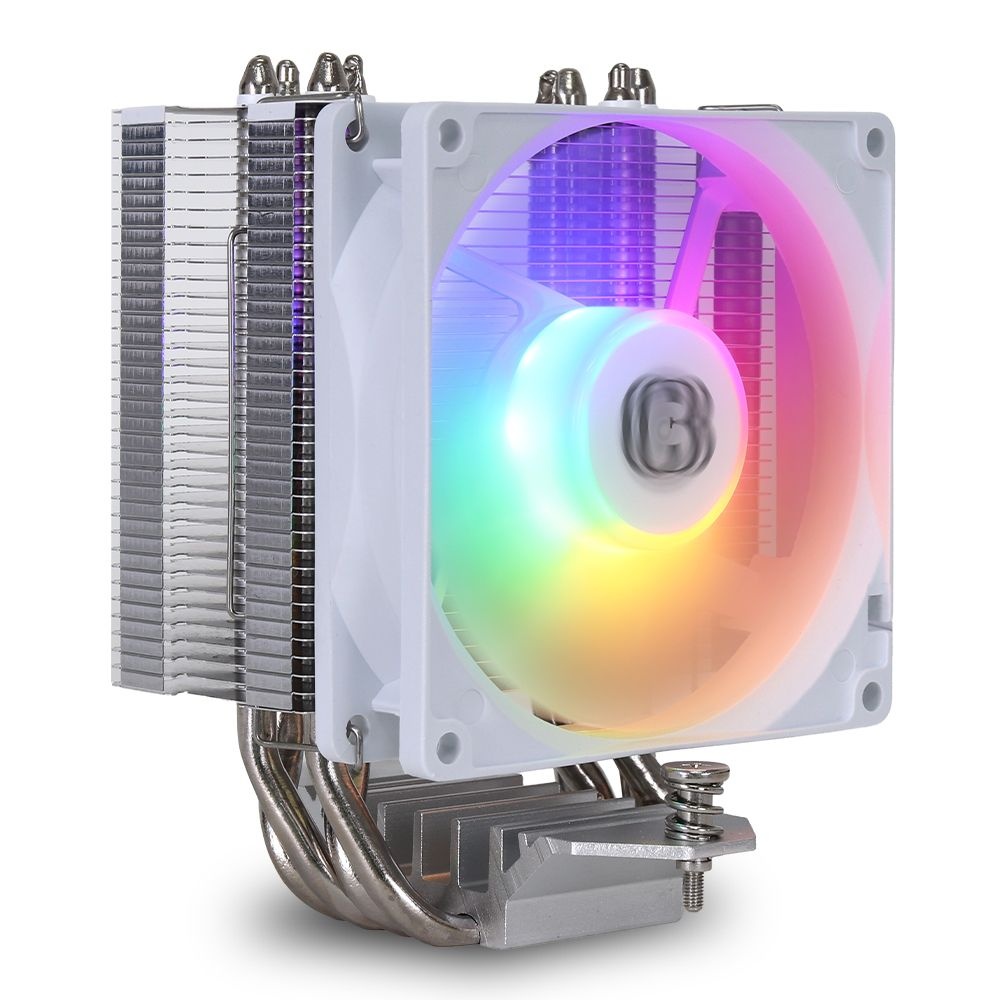 :싸이번 CYBUNE BREEZE AC92 싱글타워 공랭 CPU 쿨러 (화이트)