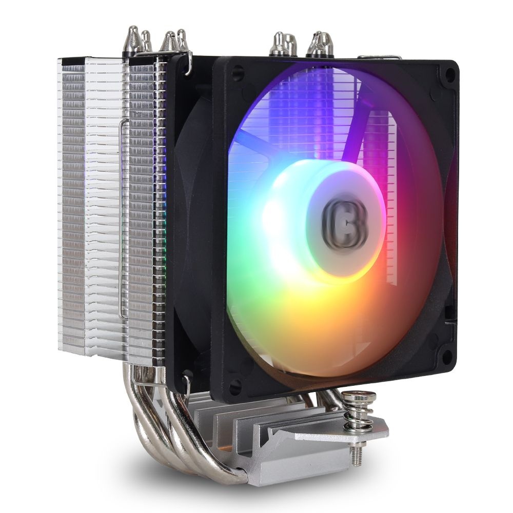 :싸이번 CYBUNE BREEZE AC92 싱글타워 공랭 CPU 쿨러 (블랙)