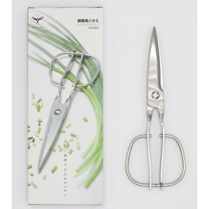 일본 토리베 KS-203 스테인리스 주방 가위 다용도 요리가위