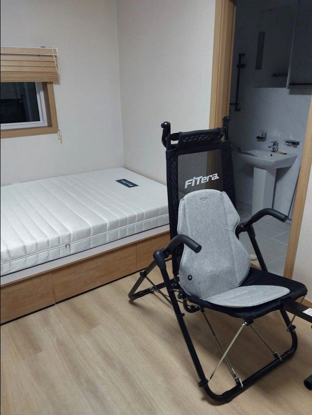 허리쭉 무중력 엑스킹 바디킹 스트레칭 체어 허리운동 거꾸리