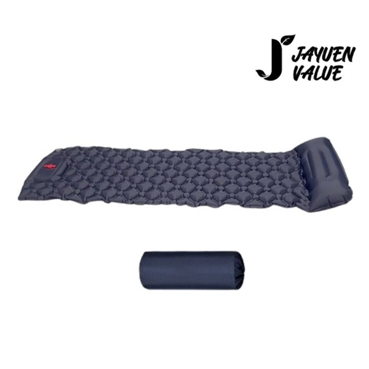 자연밸류 [자연밸류] 휴대용 발펌프식 캠핑 아웃도어 경량 에어매트 JVM-APM01