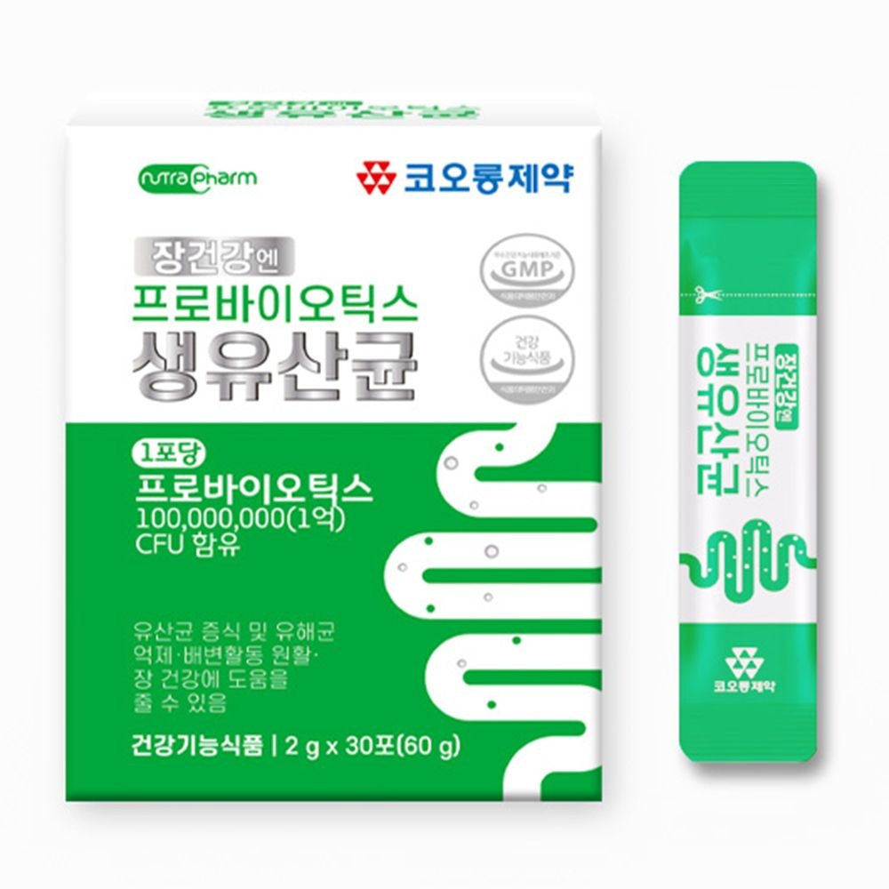 코오롱제약 [코오롱제약] 장건강엔 프로바이오틱스 생유산균 2g x 30포