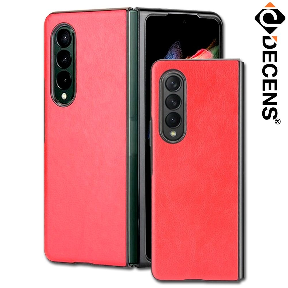 데켄스 데켄스 갤럭시 Z폴드7 스티치 슬림 가죽 하드 레더 심플 케이스 M790