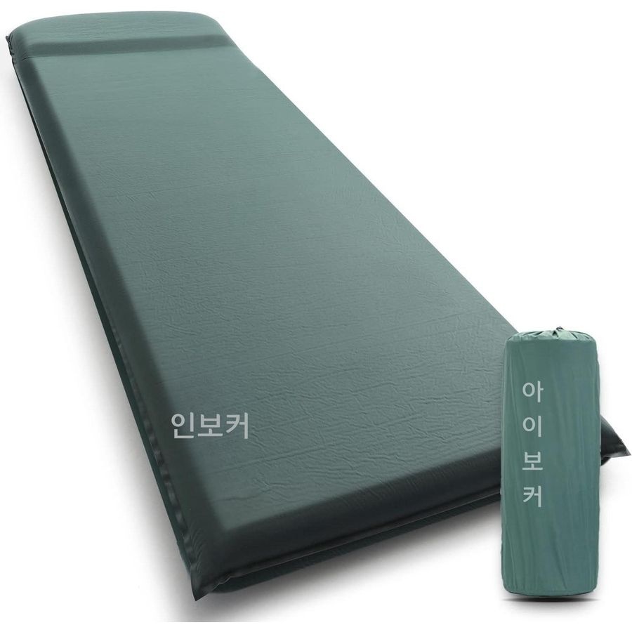 INVOKER [해외] INVOKER 8cm 캠핑 매트 r 값 8.0 메모리 폼 자동 팽창 자충식 에어매트
