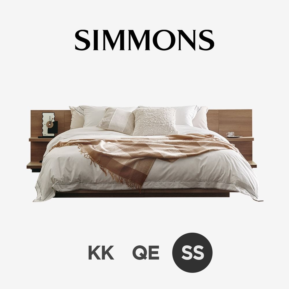시몬스 [10%쿠폰+10%카드] [시몬스] 트리크. 내추럴 아카시아. 뷰티레스트 시트러스. 슈퍼싱글 침대