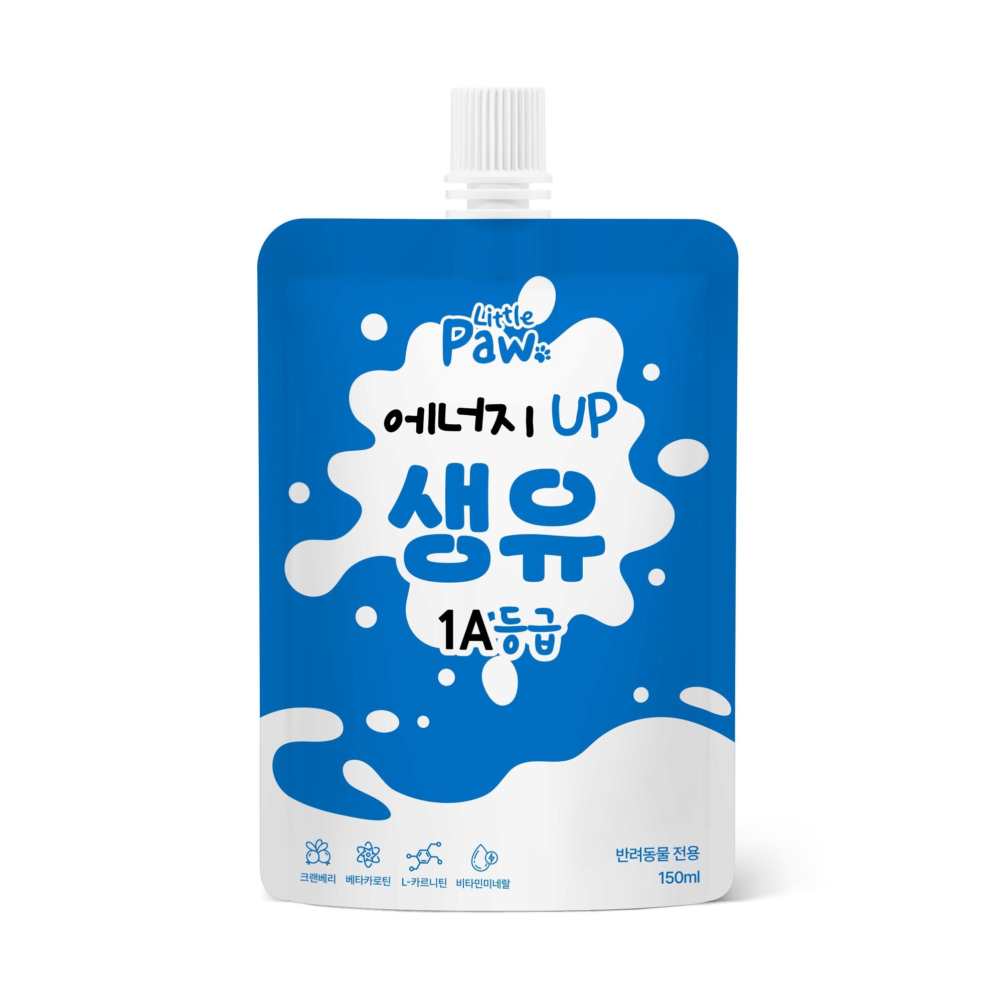 [오늘출발] 닥터케이 리틀포우 에너지업 생유 펫밀크 150ml 반려동물우유