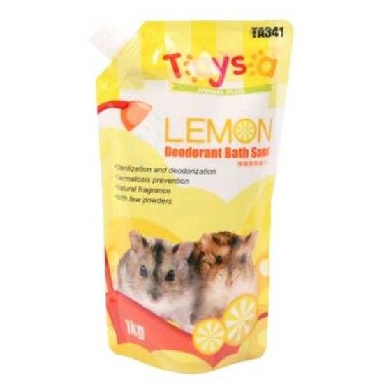 햄스터 목욕 레몬향 모래 1kg 소동물 고운모래 샤워 햄스터모래 햄스터목욕 햄스터목욕모래