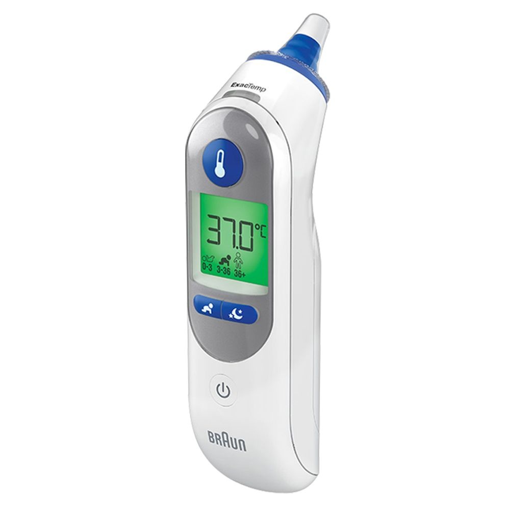 브라운 적외선 귀 체온계 (필터21개) 정품 써모스캔 육아 신생아 H