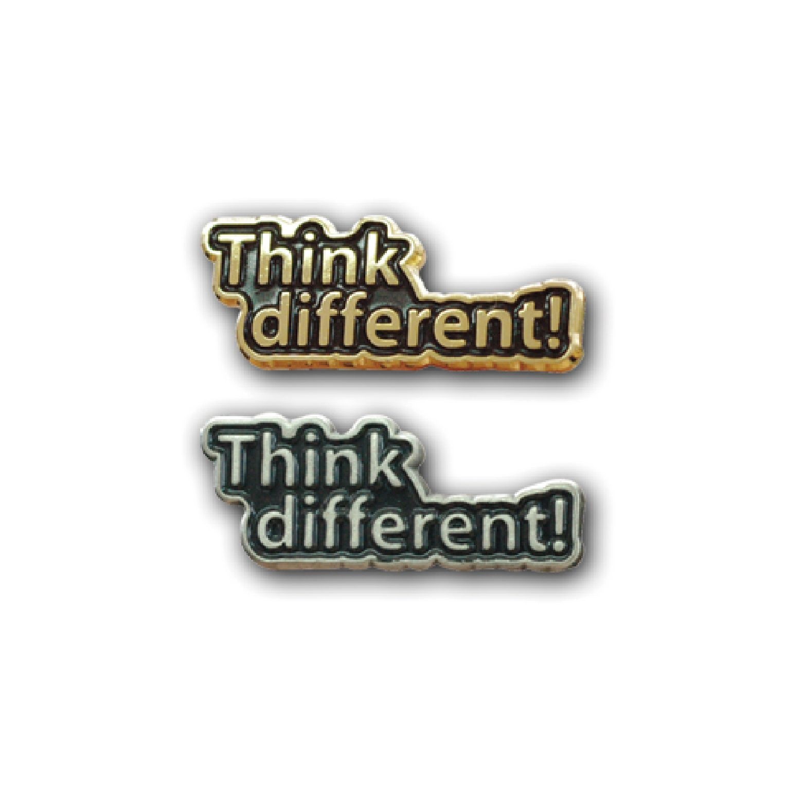 (주)판도라피아 Think different! 뱃지