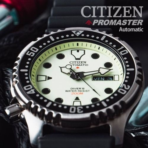 시티즌 국내재고 오토매틱 프로마스터 다이버 손목 패션시계 NY0040-09W