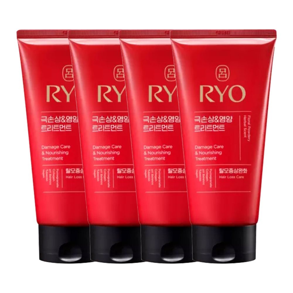 아모레퍼시픽 려 함빛 극손상 영양 트리트먼트 300ml 4개