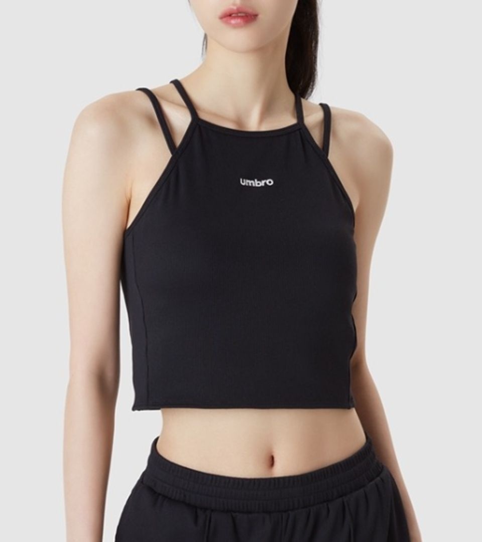 엄브로 (현대Hmall) 엄브로 우먼스 워터 골지 비키니탑 BB UP322CBR77 BLK0
