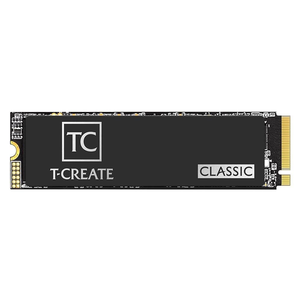 [해외] TEAMGROUP T-Create Classic 2TB M.2 PCIe 2280 NVMe 1.3 내부 SSD, 최대 2100MB/s 크리에이터 Gen3x4 솔리드 스테이트 드라이브용 디자