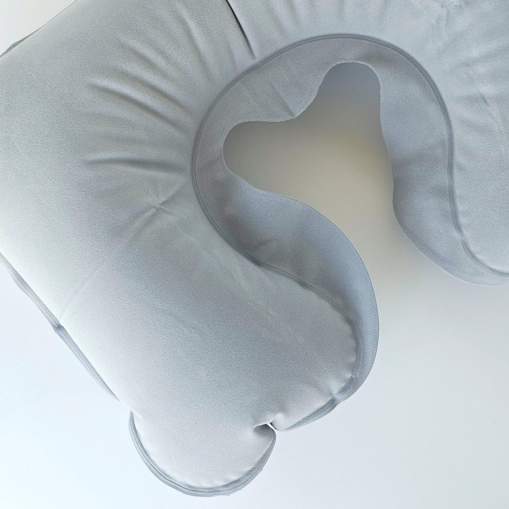 경량 튜브형 여행 장거리 이동 휴식 어에 펌프 목베개 기내용