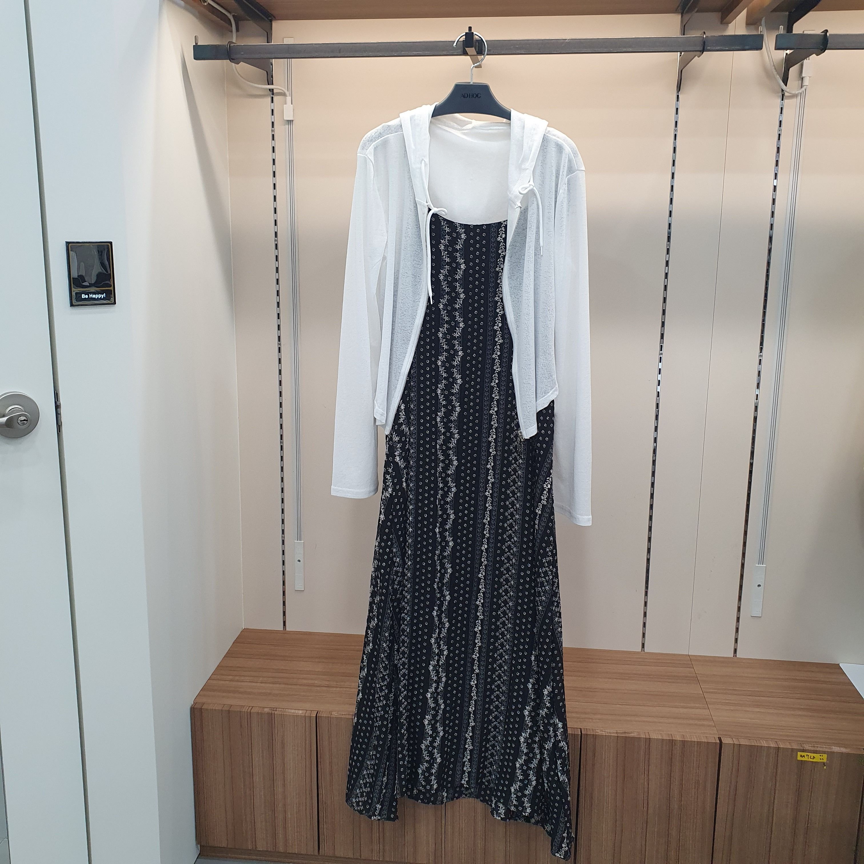 [모다아울렛][애드호크]여성 플라워 슬리브리스 원피스(HB6OP60)_GN 구리남양주점