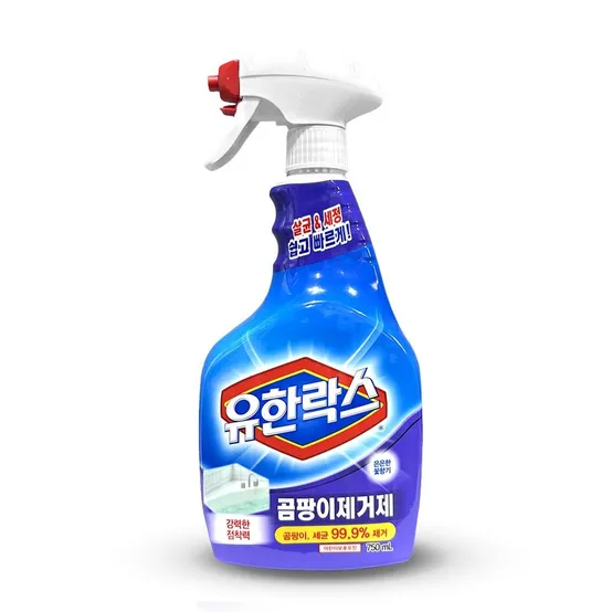 유한락스 곰팡이 제거제 스프레이 750ml
