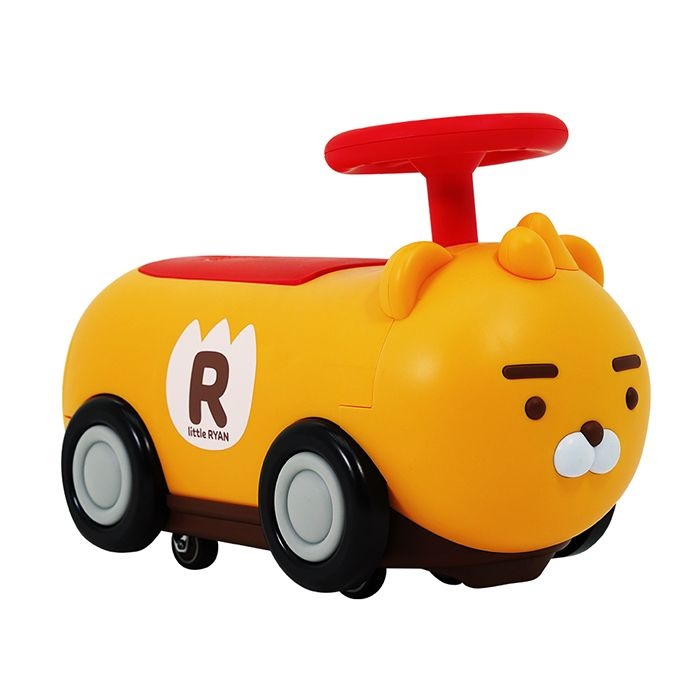 상세페이지 참조 카카오리틀프렌즈 무소음 롤링카 라이언