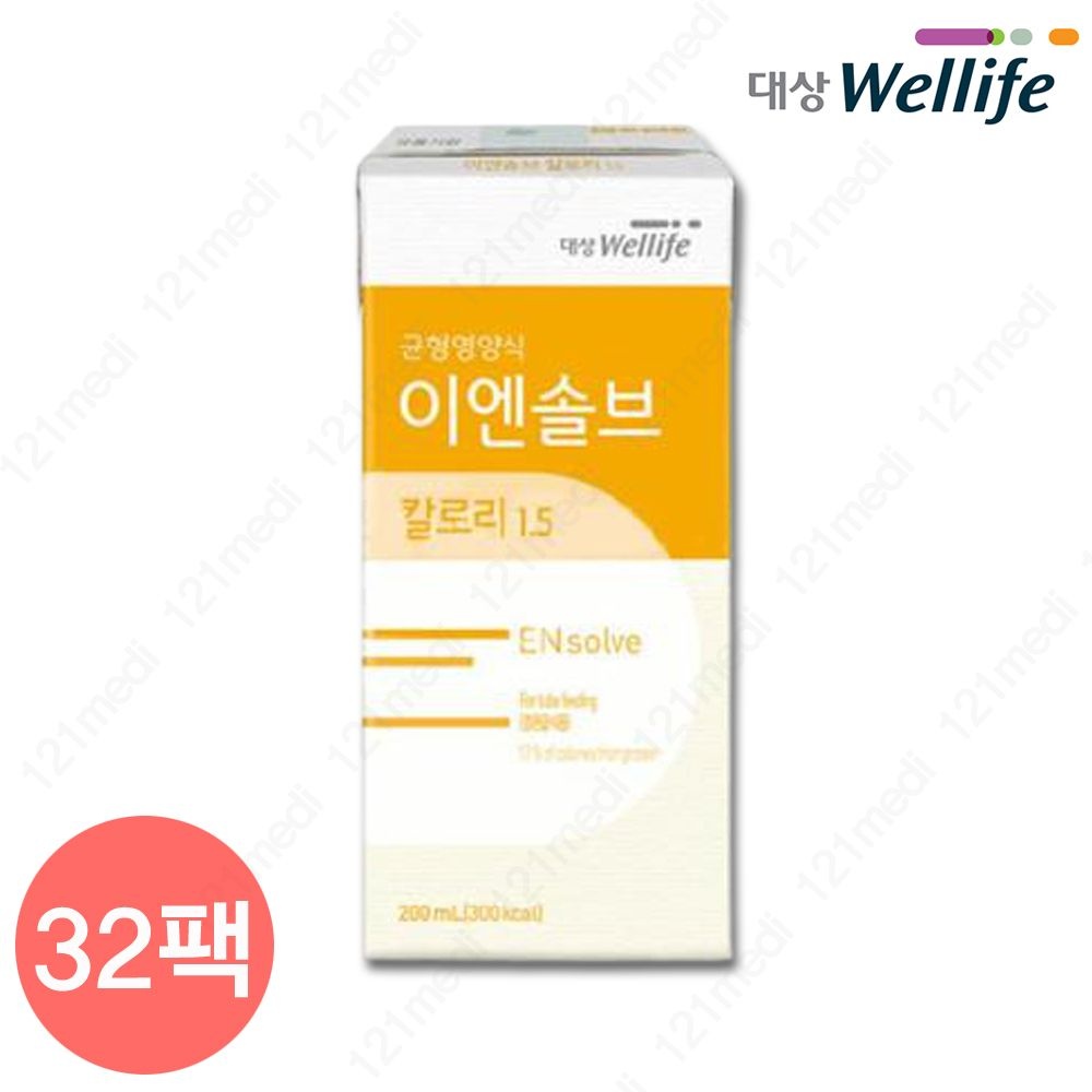 환자영양식 대상웰라이프 이엔솔브 칼로리 1.5 단백질 영양보충 200mlx30팩