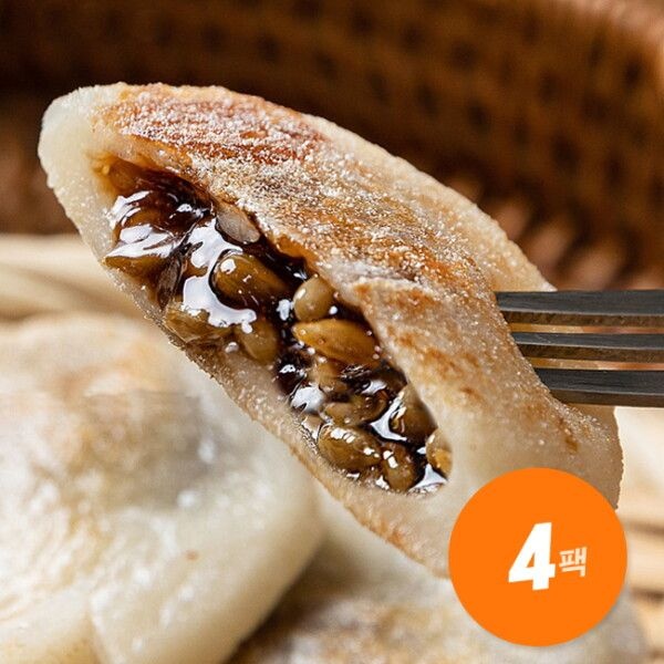 [푸드앤플랜] 찹쌀 씨앗호떡 해바라기씨 4팩(20개)